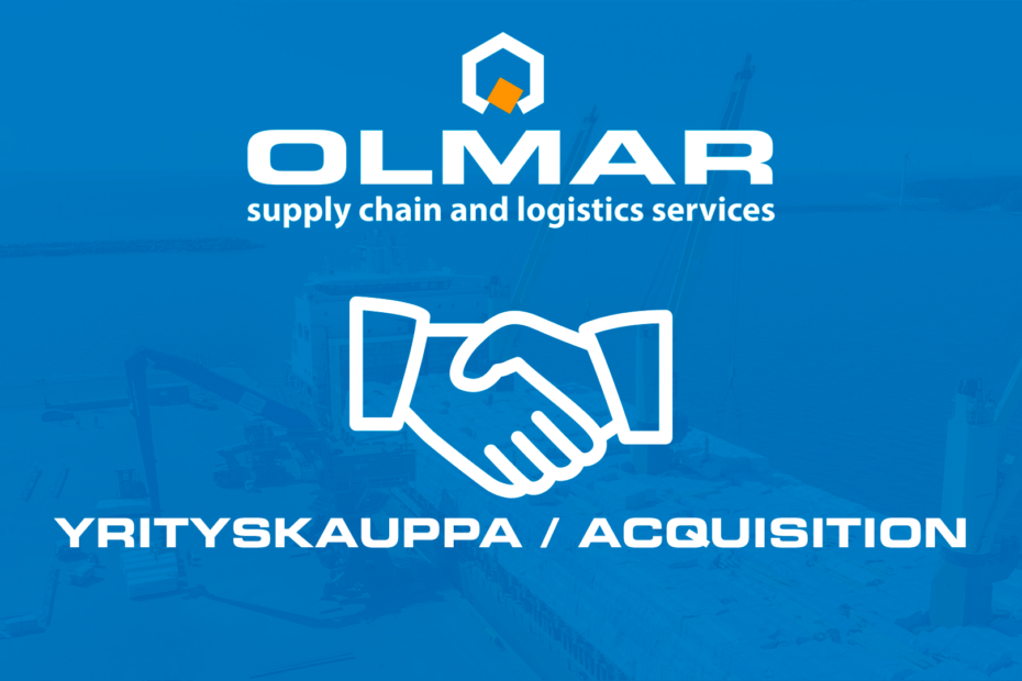 Majority share of RP Logistics becomes part of the Olmar Finland group