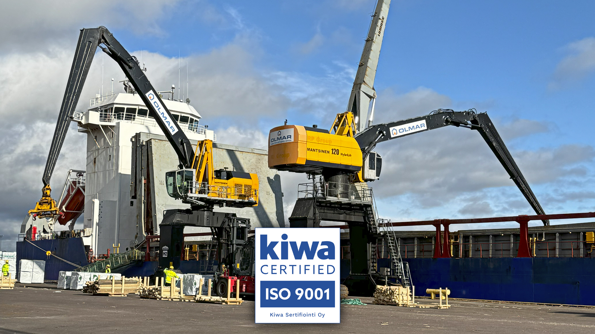 Expansion of Olmar Finland Oy’s Quality, Environmental and Occupational SafetyCertifications